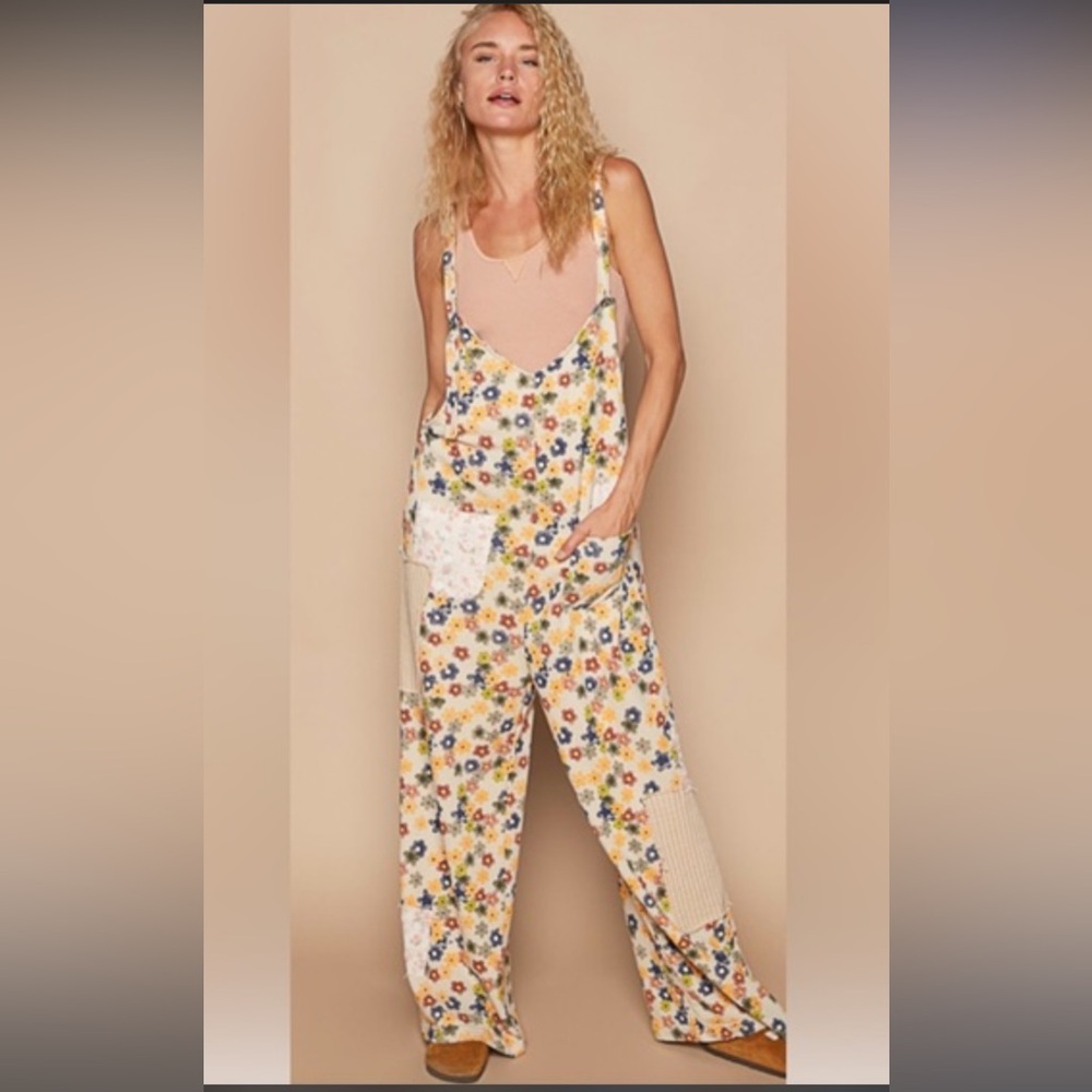 POL Multicolor Floral Jumpsuit